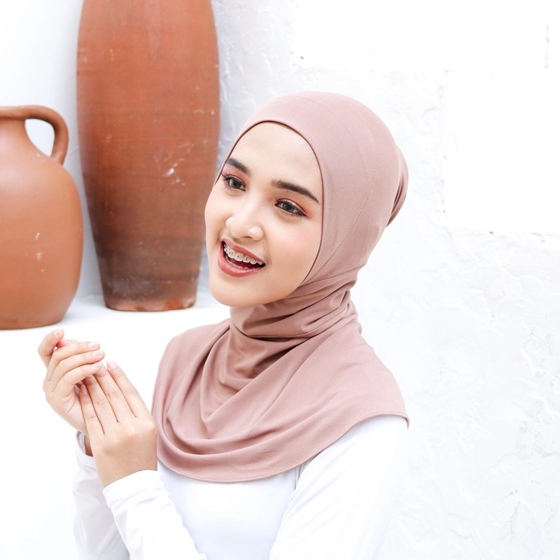 Product image KAHASIL - Ciput Ninja Resleting Antem Jersey Premium KHS4368 all variant Mocca